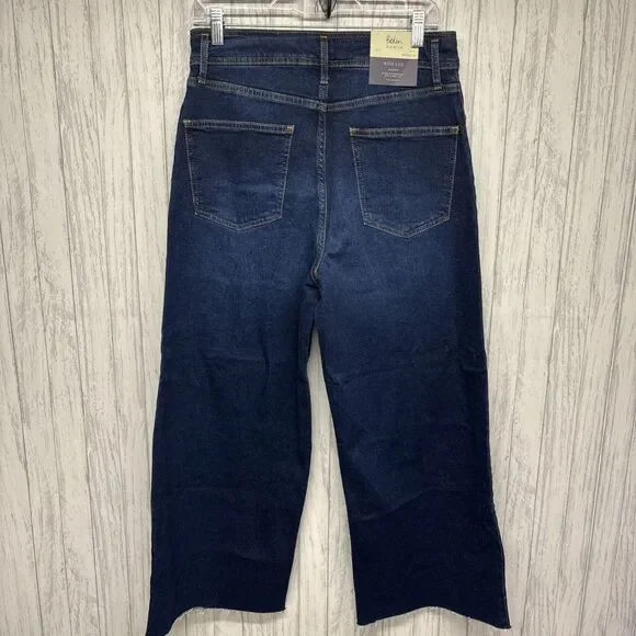 Womens Size 8 Boden Wide Leg Jeans NWT - Picture 4 of 6